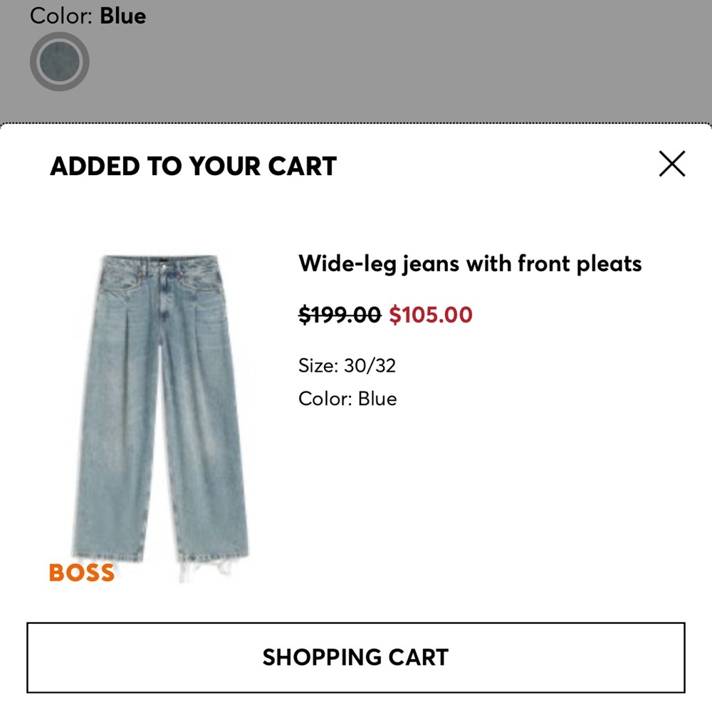 Boss jeans